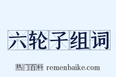 六轮子组词是什么意思的图片